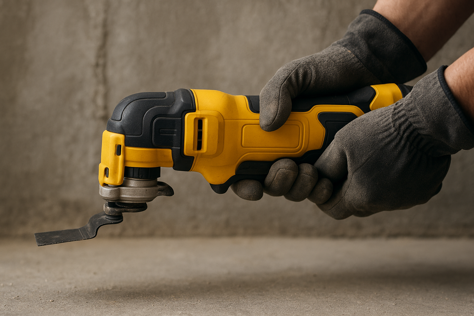 DeWalt DWE315 — narzędzie wielofunkcyjne do remontu - test ergonomii w praktycznym użyciu