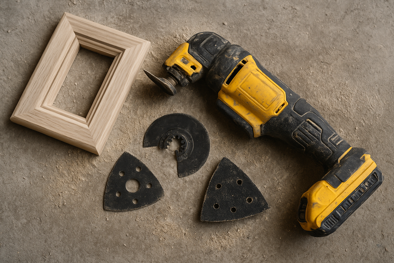 DeWalt DWE315 — narzędzie wielofunkcyjne do remontu - test po pracy w praktycznym użyciu